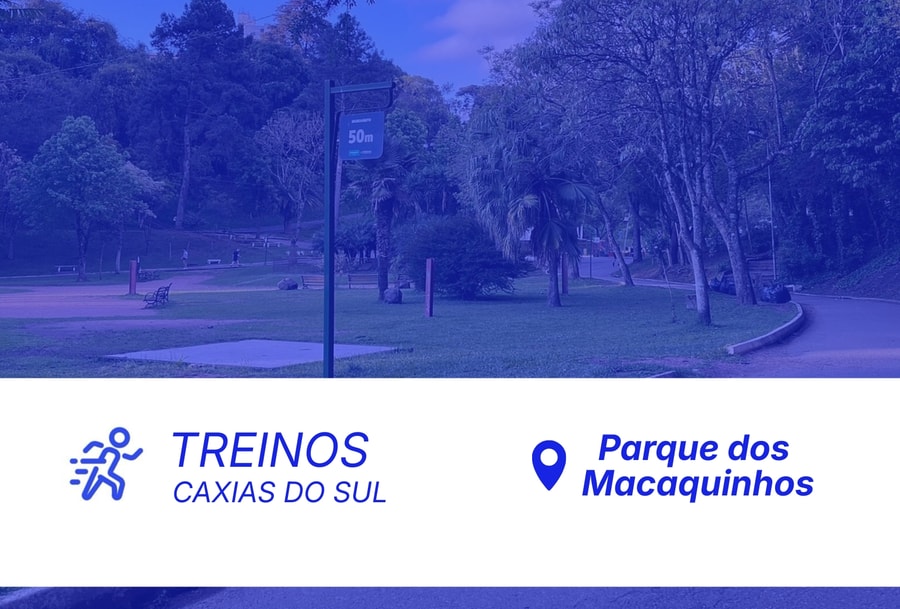 Capa do álbum Treino / Corrida no Parque dos Macaquinhos - Caxias do Sul - 18/08