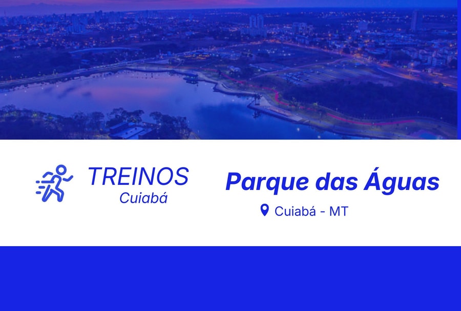 Capa do álbum Treino / Corrida em Cuiabá - Parque das Águas - 16/08