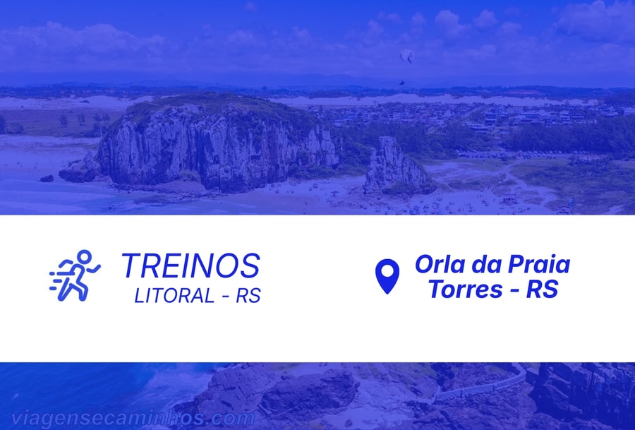 Capa do álbum Treino / Corrida em Torres - RS - 24/08